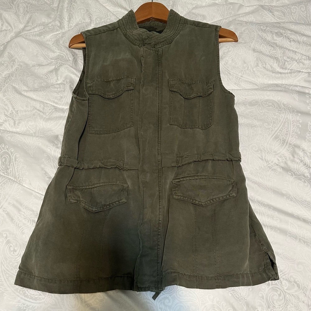 Sanctuary Green Cargo Jacket